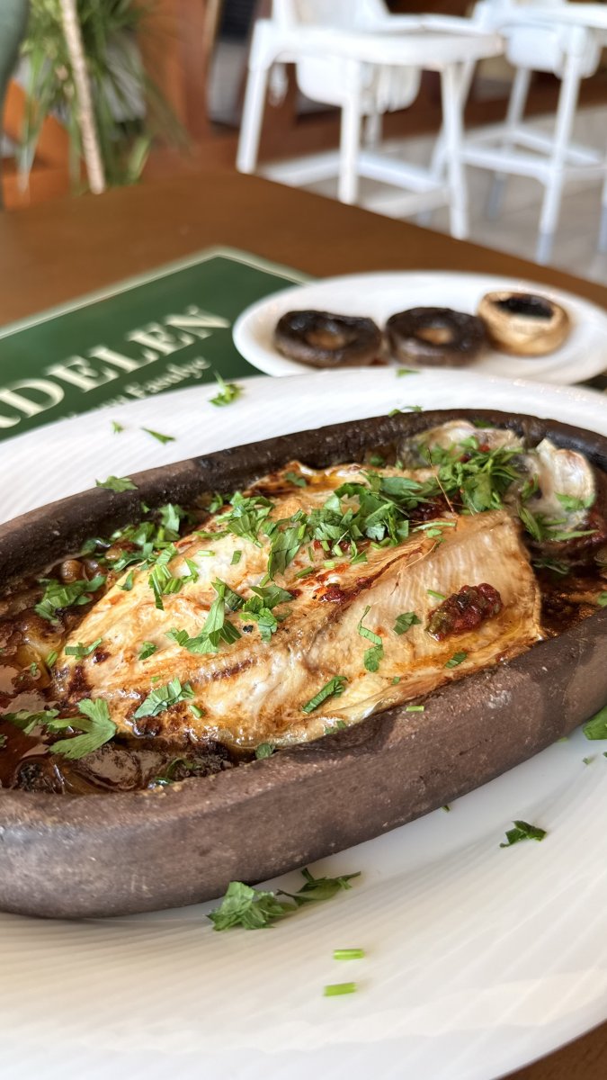 Kiremitte Alabalık